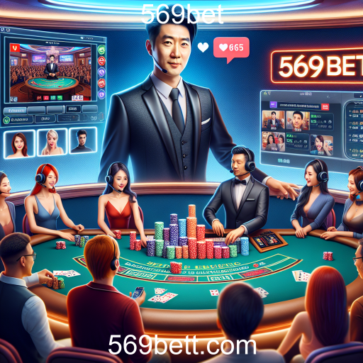 A Experiência Imersiva do Cassino Ao Vivo no 569bet